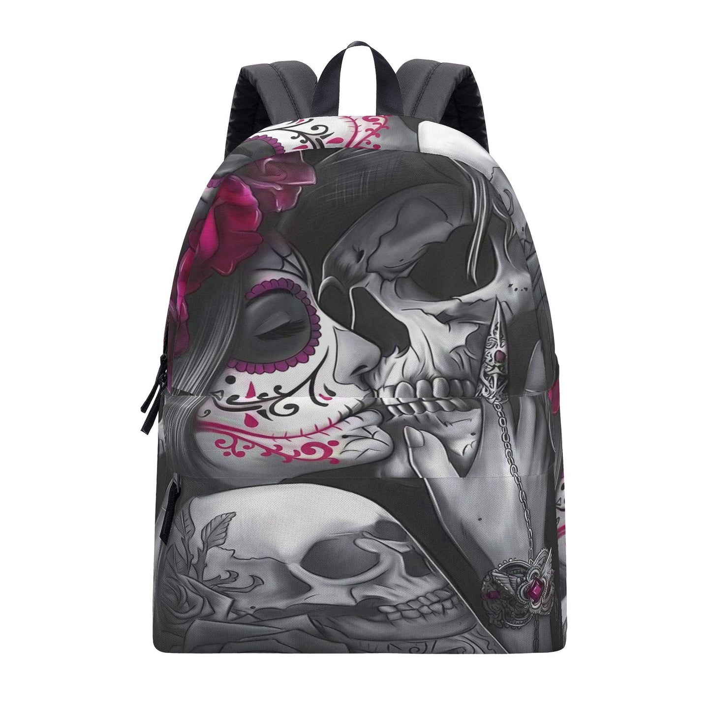 Sugar skull backpack, day of the dead backpack, candy skull backpack, sugar skull purse, sugar skull shoulder bag, mexico skull backpack