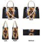 Goth travel bag, gothic skull tote bag, skeleton women's handbag, punisher skull handbag, flame skull handbag, spooky death travel bag skull