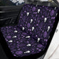 Goth seat cover for car, skull in fire seat cover for car, halloween mat for vehicles, halloween car handbrake covers, skull car cushion cov