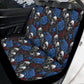 Spooky death car tool, floral skull cover cushion accessories for Cars, biker skull car headrest covers, motorcycle skull car shifter gear c