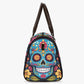 Sugar skull girl Carry on Weekender Overnight Bag, dia de los muertos skull weekender bags, sugar skull weekender bags, sugar skull Hospital