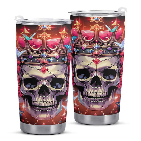 Spooky death travel mug, reaper skull cup, hooded skull travel mug, christmas skull jumbo Mug, dark horror tumbler cup mug, spooky death tum