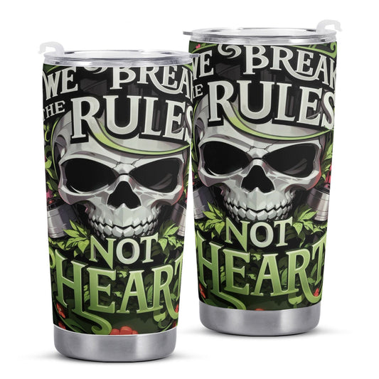 Floral skull coffee mug, Spooky Halloween cup, skull in fire tumblr, rose skull tumbler cup mug, motorcycle skull coffee mug, goth beer mug,