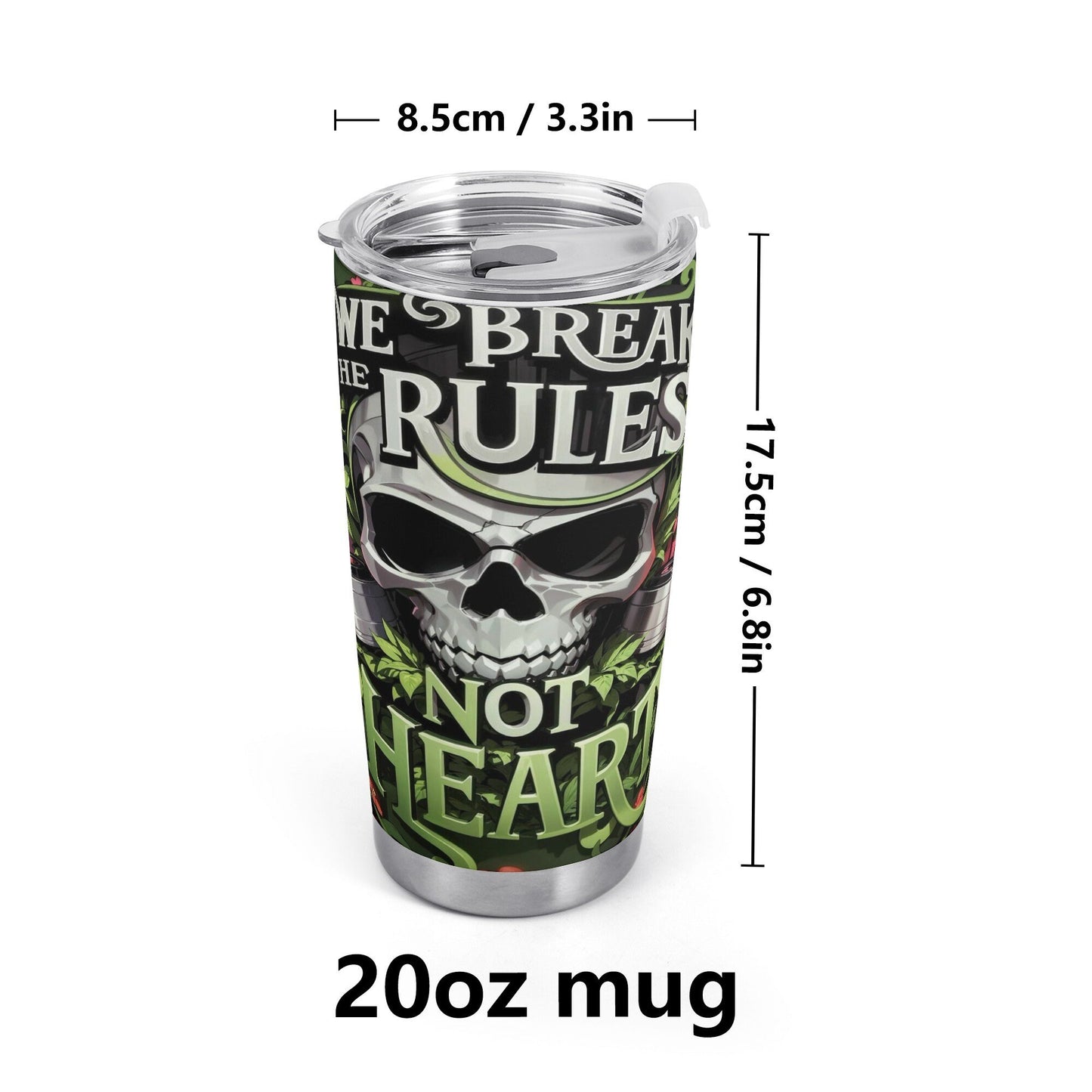 Floral skull coffee mug, Spooky Halloween cup, skull in fire tumblr, rose skull tumbler cup mug, motorcycle skull coffee mug, goth beer mug,