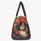 Sugar skull girl travel bag, mexican skull large travel bag, dia de los muertos skull Vacation Holidays Travel Bag, sugar skull girl shoulde