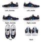 Rose skull canvas shoes, hooded skull custom sneakers, motorcycle skull custom sneakers  evil face men sneakers spooky death Slip on shoes