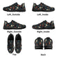 Reaper skull sneakers gift, skull sneakers gift, gothic skull canvas shoes, skeleton Slip on shoes, grim reaper canvas sneakers, motorcycle