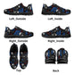 Rose skull canvas shoes, hooded skull custom sneakers, motorcycle skull custom sneakers  evil face men sneakers spooky death Slip on shoes