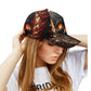 Gothic skull baseball cap, floral skull adjustable hat, biker skull hat for men, skull beanie, goth beanie, halloween skeleton flame skull