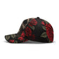 Rose Skeleton Design Perfect for Goth Lovers, Gardeners, and Unique Headwear Collectors Stylish Gift, skull baseball cap