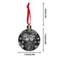 Sugar skull ornament, sugar skull decoration Calaveras Candy Skull Ornament Blue Flower Skull Dia de los Muertos Tree Decor Bauble