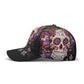 Custom baseball cap, sugar skull cap, candy skull hat, calaveras cap, dia de los muertos base ball cap, candy skull baseball cap, skull cap