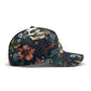 Floral skull cap, rose skull baseball cap, skull hat, gothic skeleton baseball cap, halloween cap hat