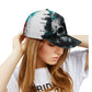 Skull Print Baseball Cap, Skull Pattern, Adjustable Strap, Comfortable Fit, Alternative Style Outfit, Great for Concerts & Festivals