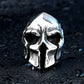 good detail factory price men punk skull ring stainless steel fashion jewelry