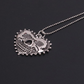 Skull Necklace Punk Vintage European Jewelry Long Sweater Chain Sunshine Heart Pendant Necklaces