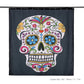 Skull Pattern Shower Curtain Polyester Fabric Shower Curtains Waterproof  Bath Curtain with Hooks Bathroom Products
