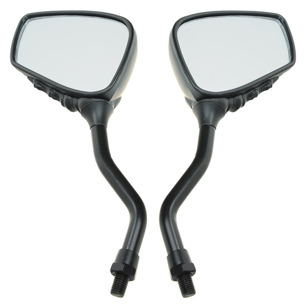 1 Pair Motorcycle Handlebar Skull Hand Pattern Ghost Claw Rearview Side Glass Mirror Modified Accessorie for Street Cars Scooter