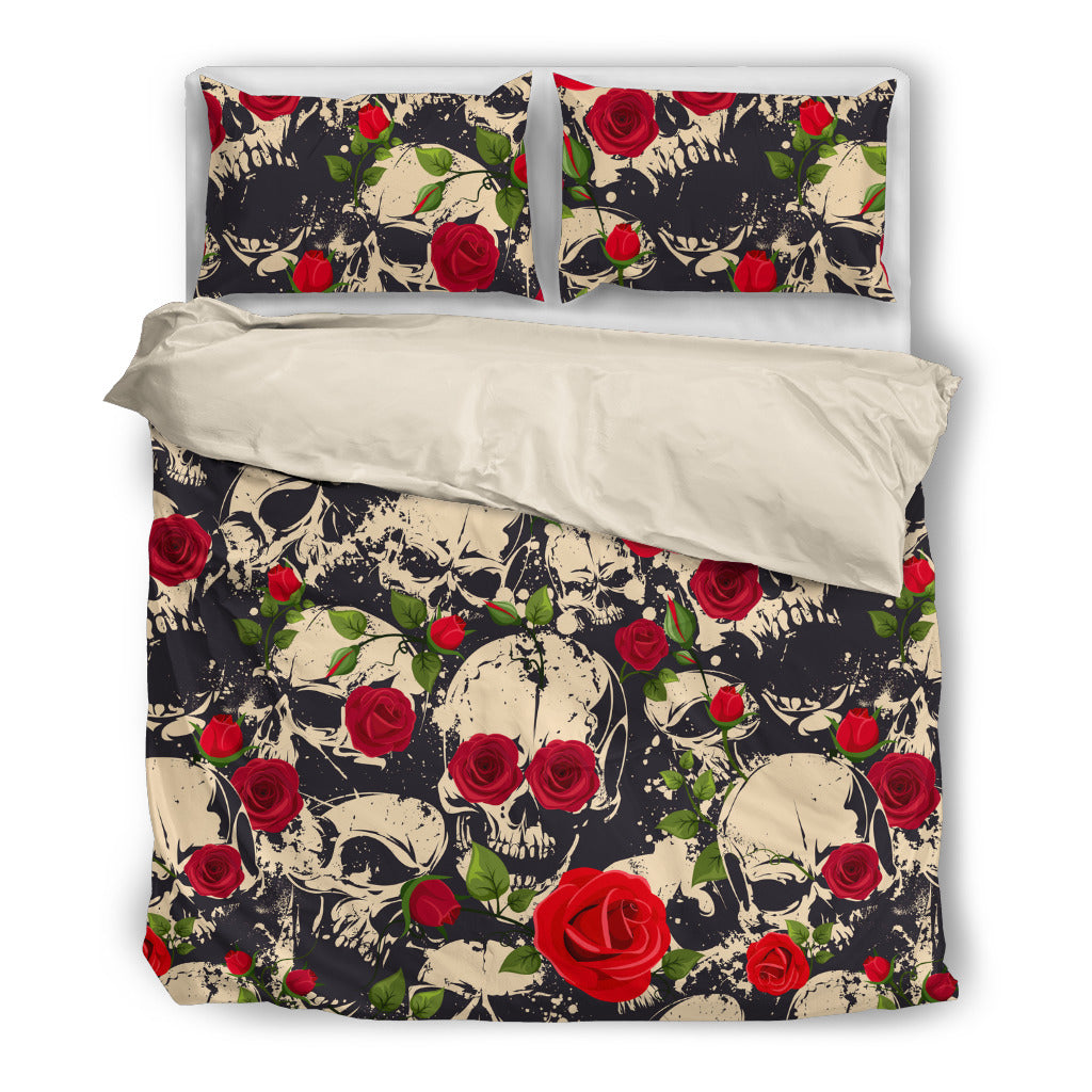 Flowers and Skulls Style 3