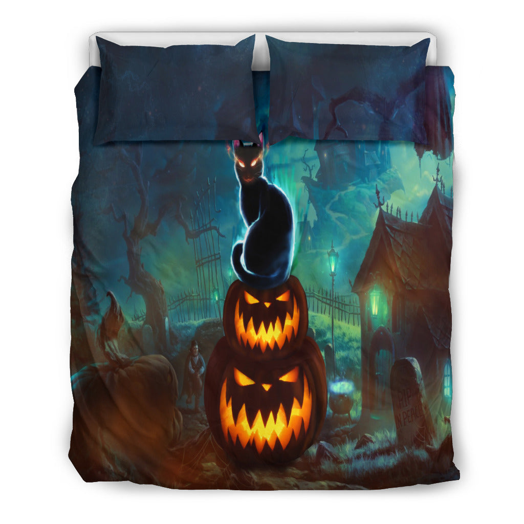 NP Halloween Bedding Set
