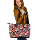 Floral sugar skull day of the dead bug handbag purse