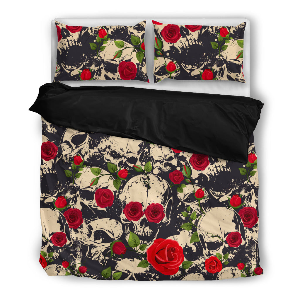 Flowers and Skulls Style 3.