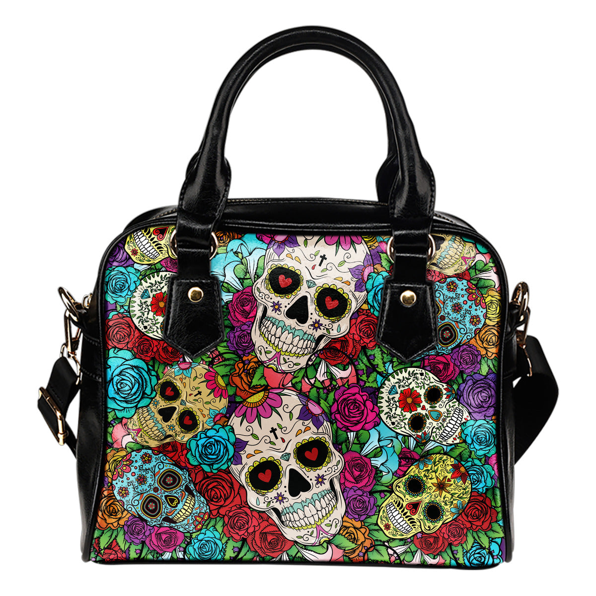 Sugar Skull Shoulder Bag