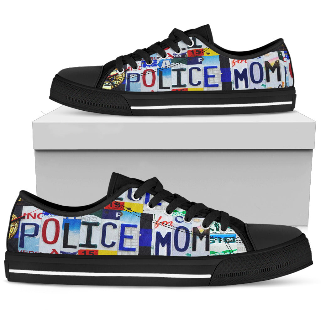 Police Mom Low Top Shoes