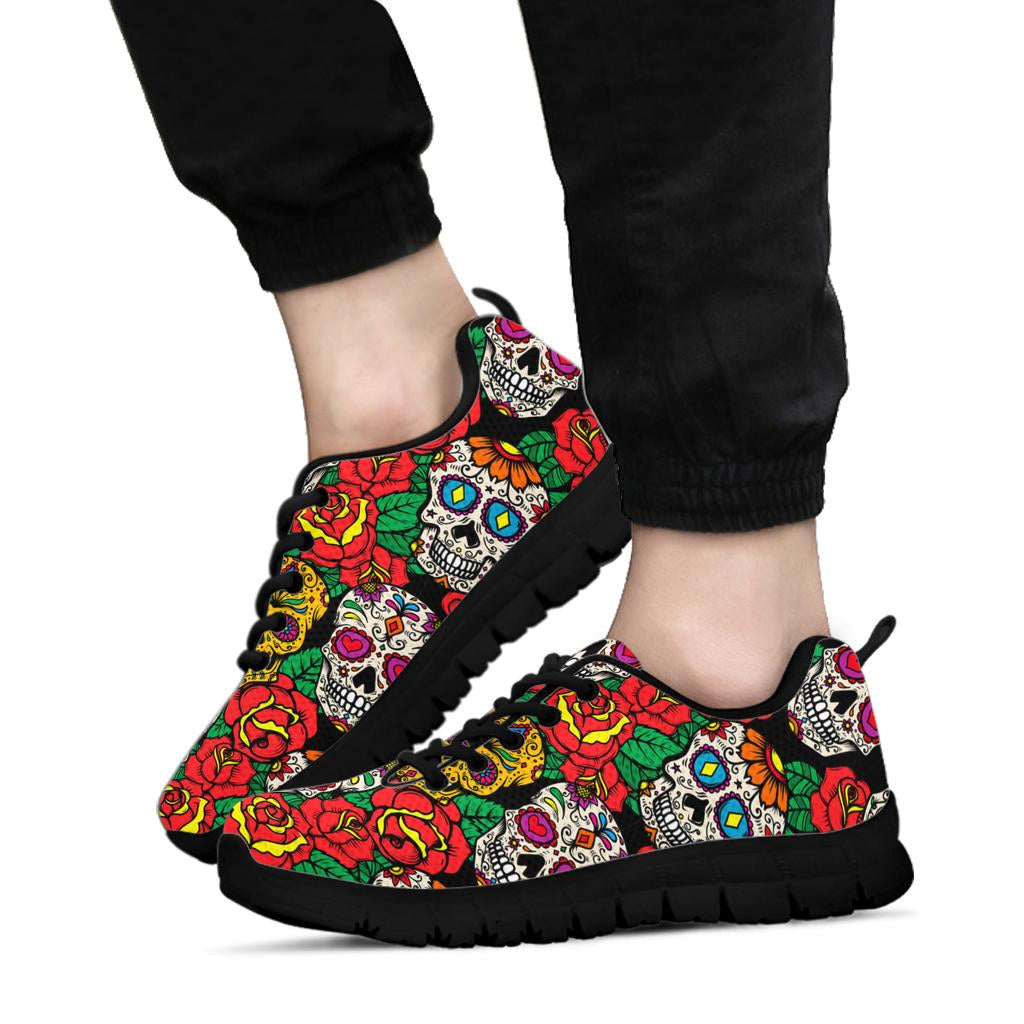 Sugar skull sneakers