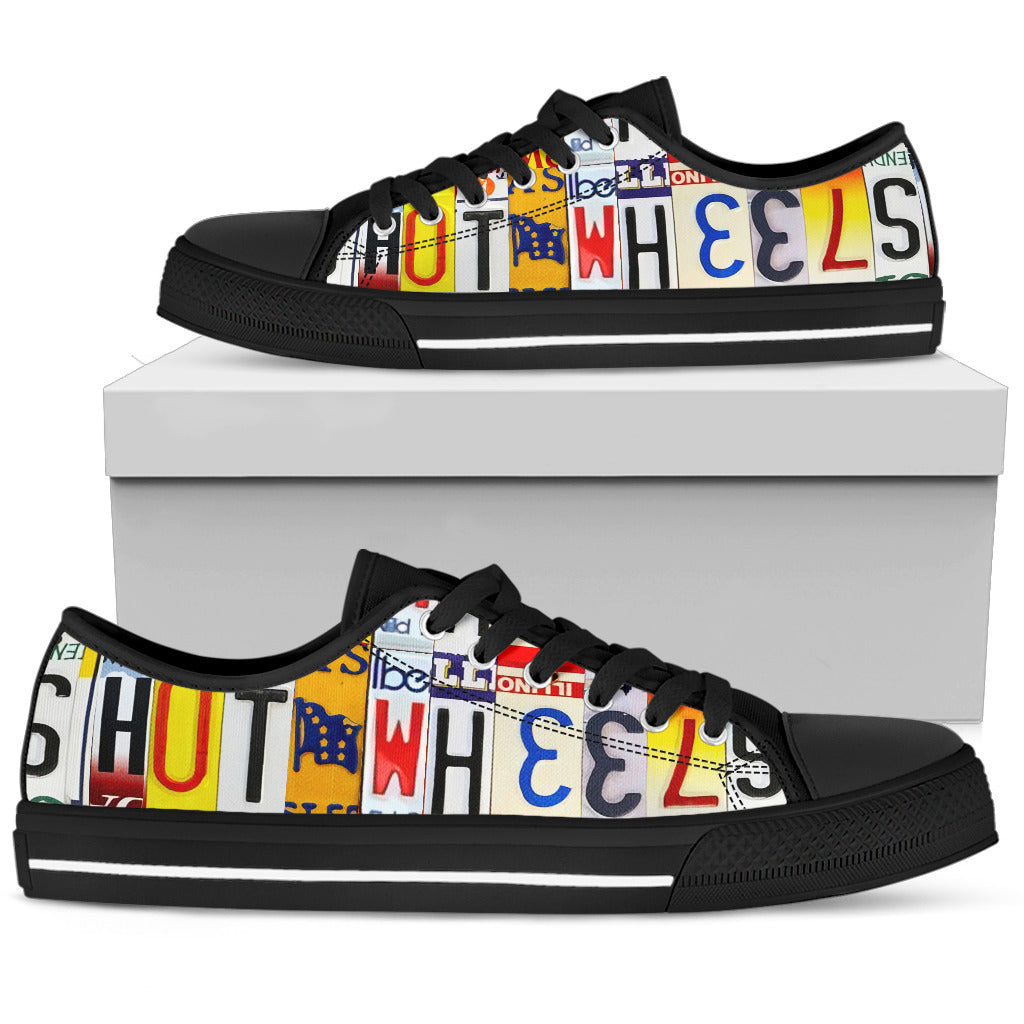 Hot Wheels Black Low Top Shoes