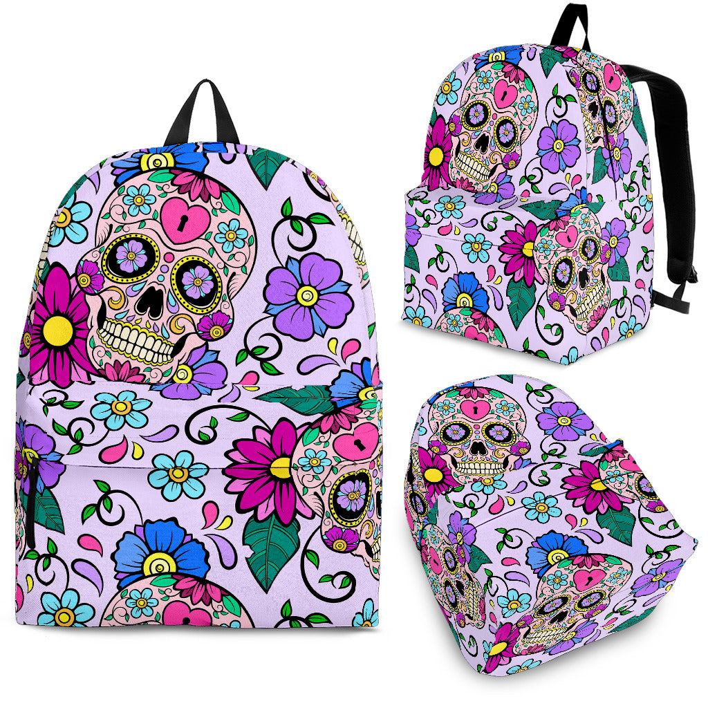 Sugar skull backpack sugar skull bag
