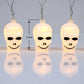 Skull LED String Lights Halloween holiday Christmas Party Garden Decoration