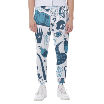 Halloween Ghost Calavera Men's Sweatpants Skeleton