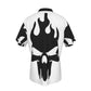 Halloween Grim reaper Calavera Men's Hawaiian Shirt With Pocket Skeleton