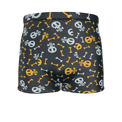 Halloween Ghost Skeleton Men's Boxer Briefs