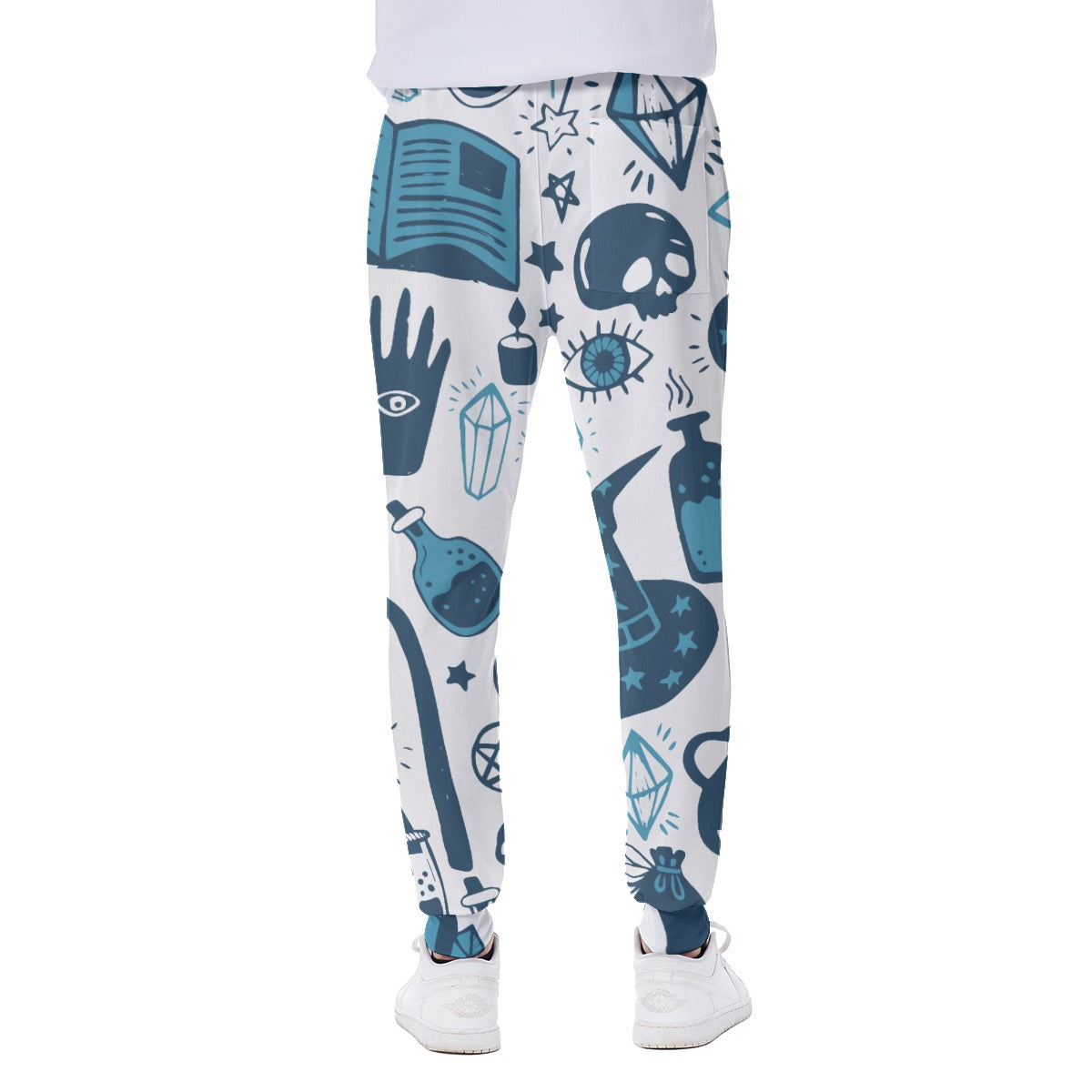 Halloween Ghost Calavera Men's Sweatpants Skeleton