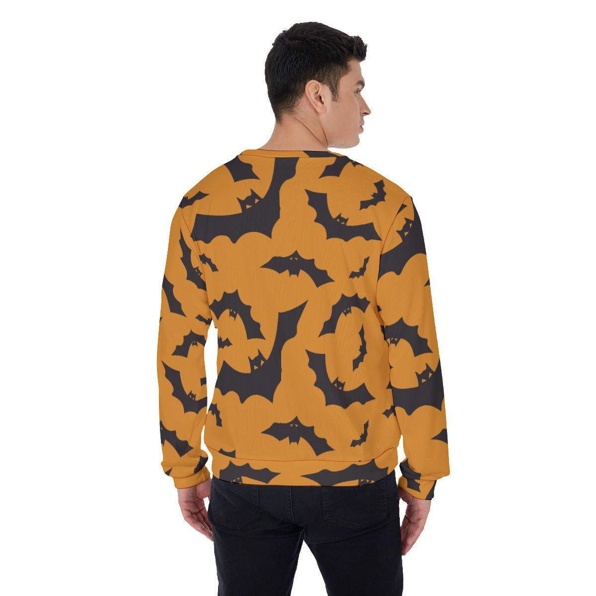 Halloween Skeleton Calavera Ghost Men's Sweater