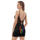 Halloween Grim reaper Mexican skull Women's Back Straps Cami Dress With Lace
