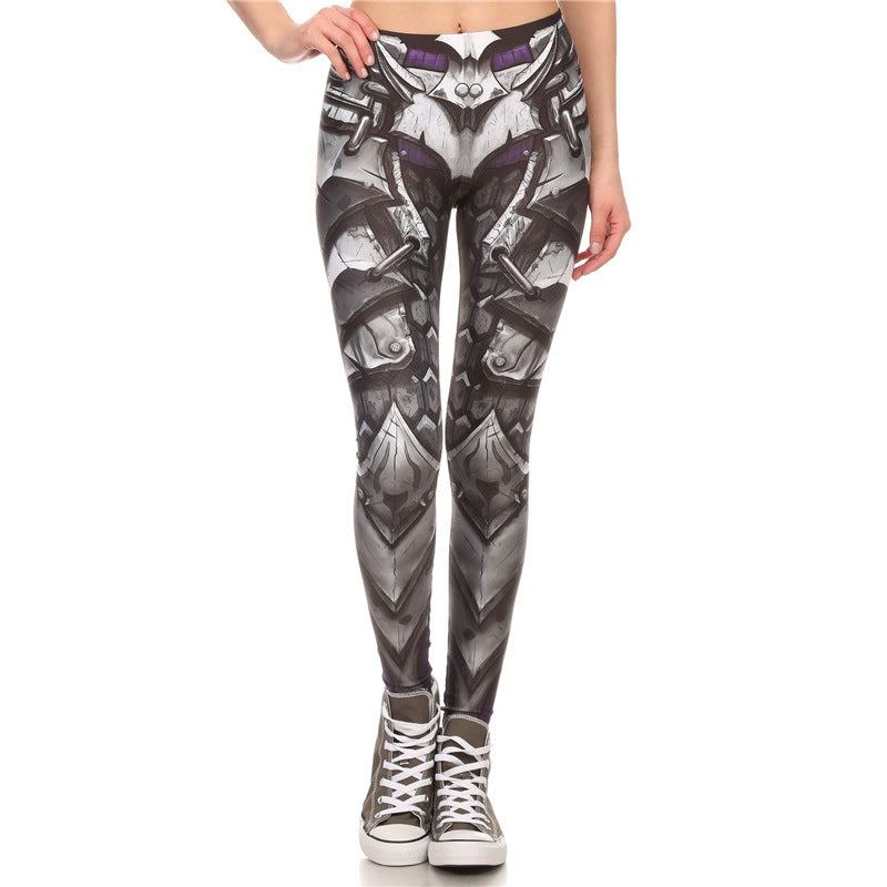 Brand New Skull Women Leggings Printed Leggins  Woman Pants