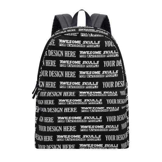 Custom Print on demand POD All Over Print Cotton Backpack