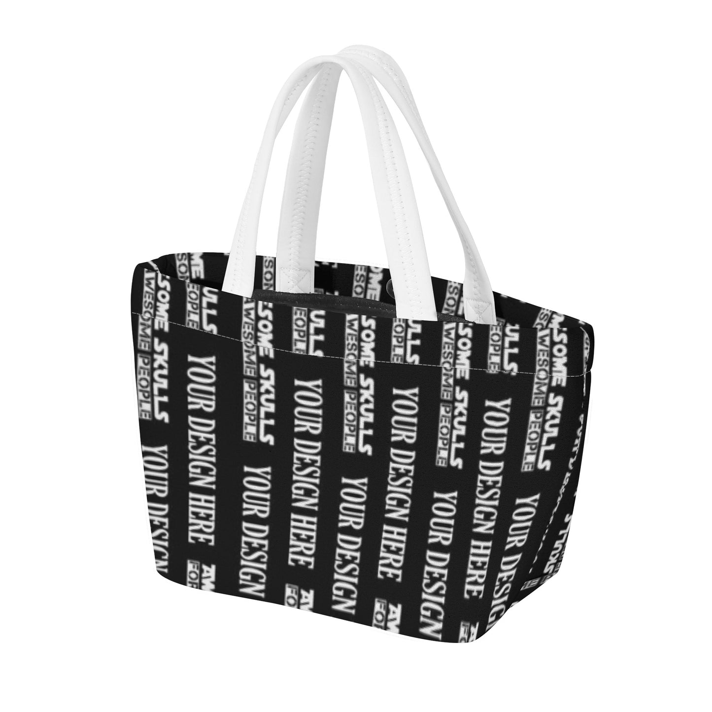 Custom Print on demand POD New Style Lunch Bag