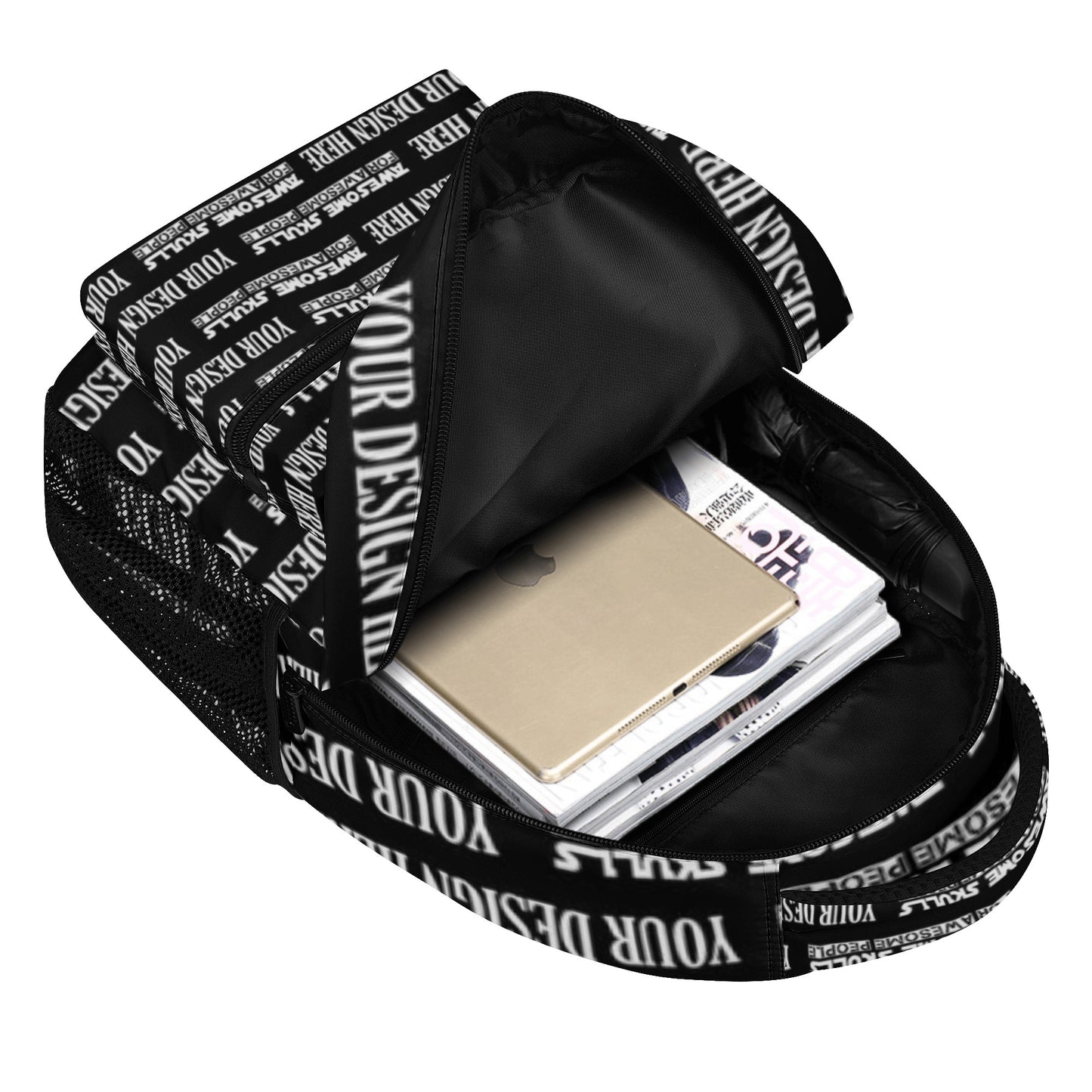 Custom Print on demand POD New Casual Style School Bakcpack