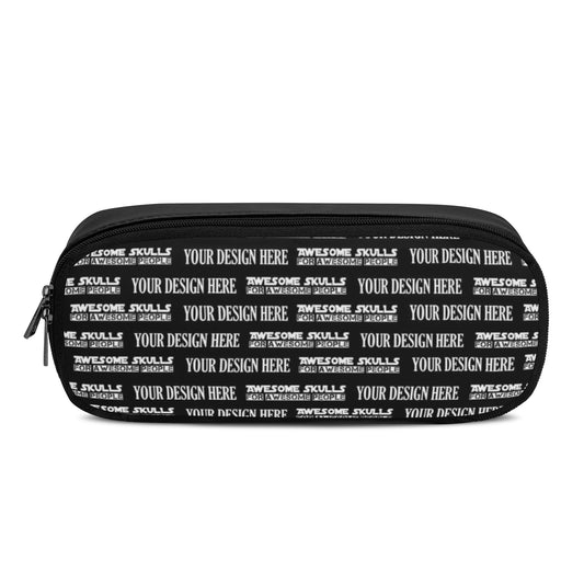 Custom Print on demand POD PU Leather pencil case