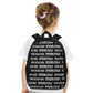 Custom Print on demand POD 14 Inch Nylon Backpack