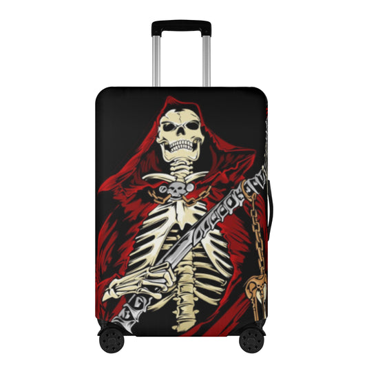 Grim reaper Haloween lugage suitcase cover set, skeleton luggage cover