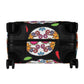 Day of the dead sugar sull luggage cover set, skull suitcase cover