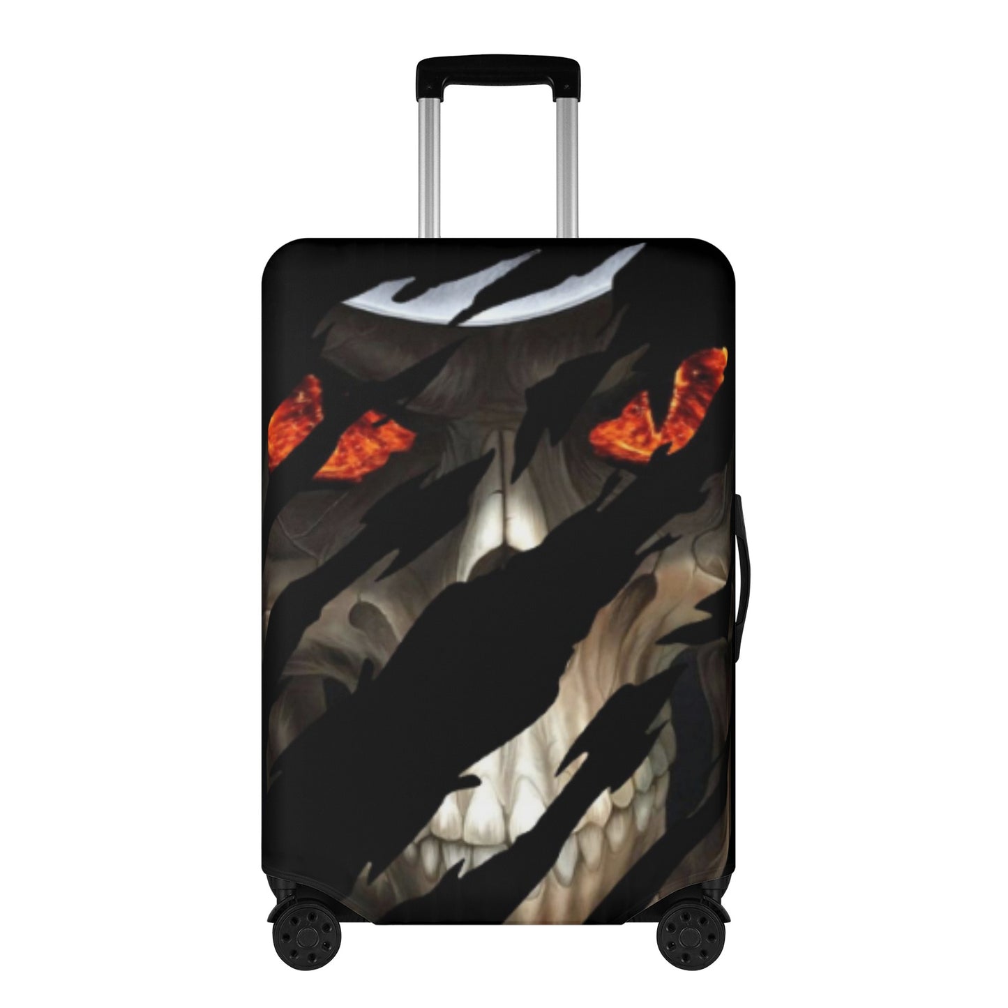 Grim reaper gothic Luggage cover, Halloween skeleton suitcase cover