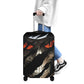 Grim reaper gothic Luggage cover, Halloween skeleton suitcase cover