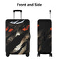 Grim reaper gothic Luggage cover, Halloween skeleton suitcase cover
