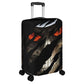 Grim reaper gothic Luggage cover, Halloween skeleton suitcase cover